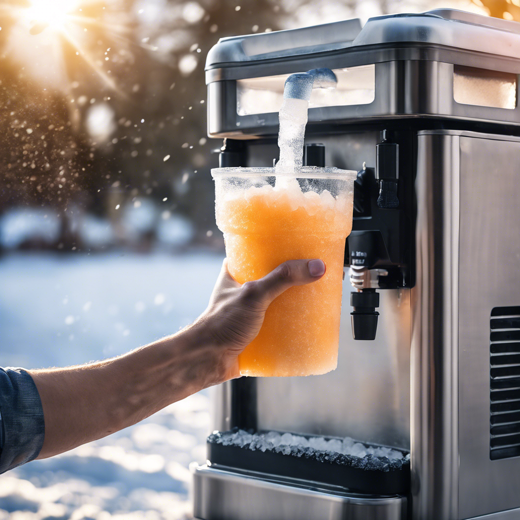 ¿Puedo usar hielo picado en una máquina de raspados?