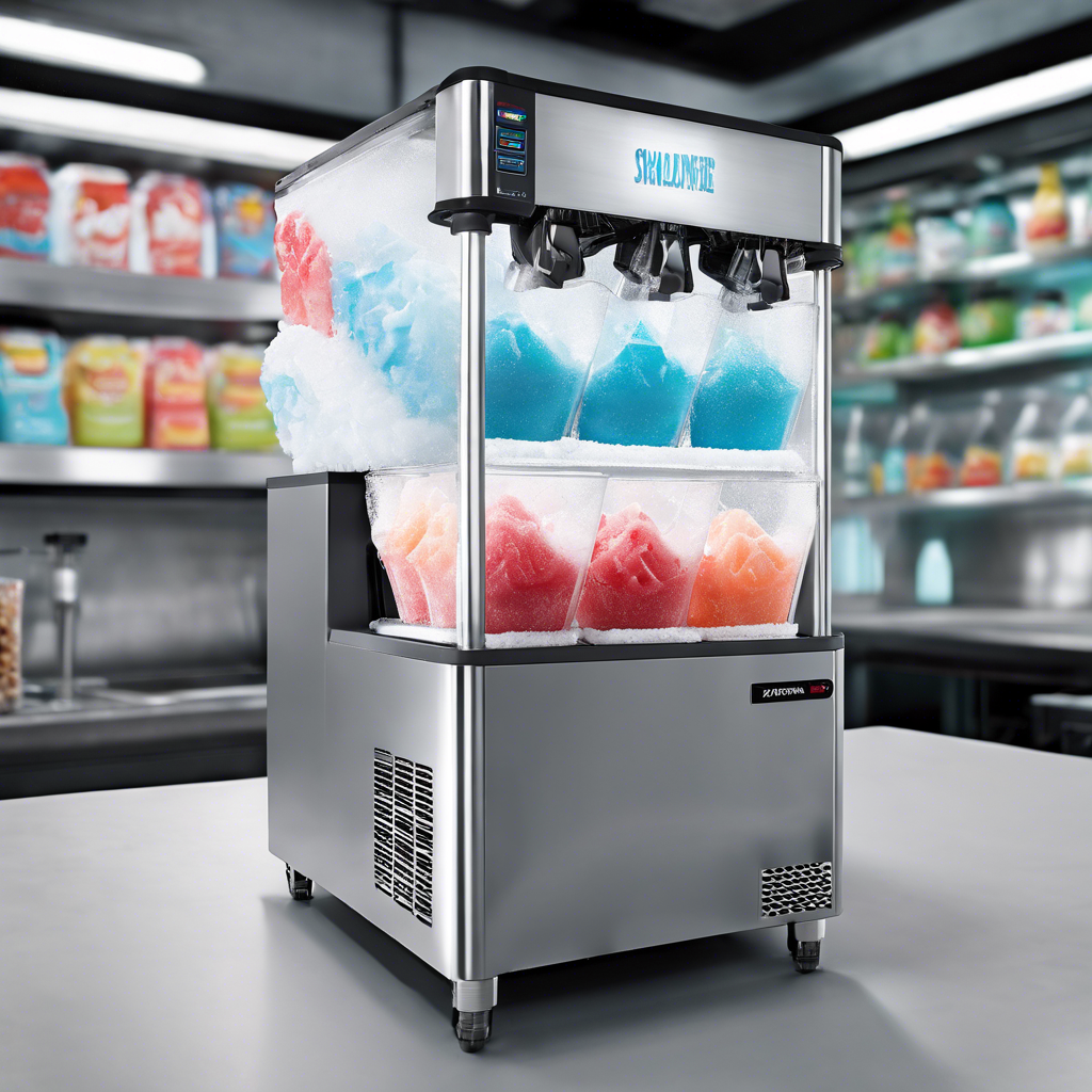 ¿Qué capacidad tiene una máquina de raspados industrial?